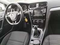 Usata VW Golf VII Highline 110 CV (80 kW) 2015 Bianco Berlina