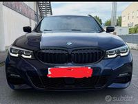 Usata BMW 330 M Sport 265 CV (194 kW) 2020 Blu/azzurro Station wagon