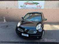 Usata Nissan Micra Acenta 88 CV (64 kW) 2008 Nero Berlina