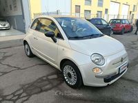 Usata Fiat 500 Lounge 69 CV (50 kW) 2010 Bianco Utilitaria