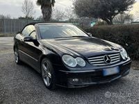 Usata Mercedes CLK320 224 CV (164 kW) 2007 Nero Cabrio