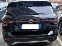 Usata VW T-Cross 110 CV (80 kW) 2021 Nero SUV