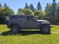 Usata Jeep Wrangler Rubicon 177 CV (130 kW) 2009 Verde SUV