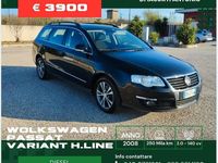 Usata VW Passat Highline 140 CV (102 kW) 2008 Nero Berlina