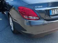 Usata Mercedes C180 Exclusive 116 CV (85 kW) 2015 Grigio Berlina