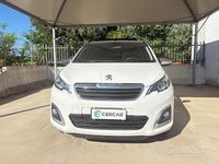 Usata Peugeot 108 69 CV (50 kW) 2015 Bianco Cabrio