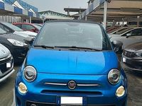 Usata Fiat 500 51 CV (37 kW) 2019 Blu Cabrio
