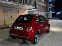 Usata Fiat 500 75 CV (55 kW) 2011 Rosso Cabrio