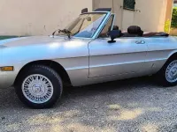 Usata Alfa Romeo Spider Veloce 128 CV (94 kW) 1979 Argento Cabrio