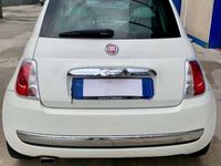 Usata Fiat 500 Lounge 69 CV (50 kW) 2010 Bianco pastello Utilitaria