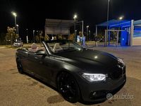 Usata BMW 420 M Sport 184 CV (135 kW) 2015 Grigio Cabrio