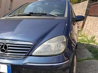 Usata Mercedes A170 Elegance 95 CV (69 kW) 2003 Blu/azzurro Monovolume