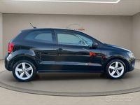 Usata VW Polo Highline 86 CV (63 kW) 2012 Nero met Berlina