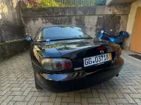 Usata Mazda MX5 116 CV (85 kW) 2002 Nero Cabrio