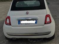 Usata Fiat 500 95 CV (69 kW) 2011 Bianco Cabrio