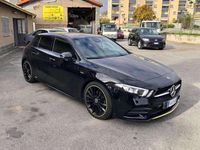 Usata Mercedes A180 Premium 136 CV (100 kW) 2019 Nero Berlina