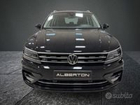 Usata VW Tiguan R-line 150 CV (110 kW) 2020 Nero SUV