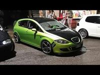 Usata Seat Leon 105 CV (77 kW) 2007 Verde Coupé