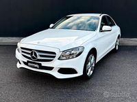 Usata Mercedes C180 116 CV (85 kW) 2015 Bianco Berlina