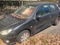 Usata Peugeot 206 68 CV (50 kW) 2007 Nero Utilitaria