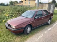 Usata Alfa Romeo 155 141 CV (103 kW) 1992 Rosso Berlina