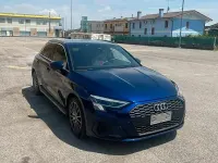 Usata Audi A3 Sportback 110 CV (80 kW) 2020 Blu Utilitaria