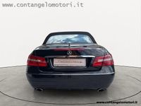 Usata Mercedes E350 265 CV (194 kW) 2012 Nero Cabrio