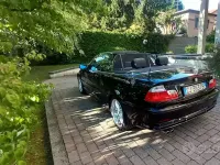 Usata BMW 320 Cabriolet M Sport 170 CV (125 kW) 2003 Nero Cabrio
