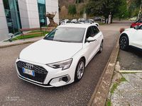 Usata Audi A3 115 CV (84 kW) 2021 Bianco Berlina
