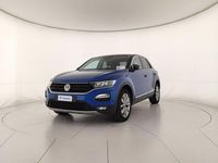 Usata VW T-Roc Style 116 CV (85 kW) 2019 Blu ravenna metallizzato nero SUV