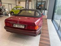 Usata Mercedes SL300 231 CV (169 kW) 1991 Rosso Cabrio