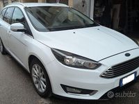 Usata Ford Focus Titanium S 120 CV (88 kW) 2017 Bianco Station wagon