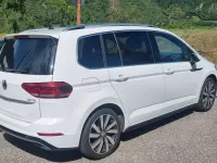 Usata VW Touran R-line 150 CV (110 kW) 2016 Bianco Monovolume