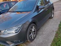 Usata Seat Leon 105 CV (77 kW) 2014 Grigio Berlina