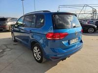 Usata VW Touran Business 150 CV (110 kW) 2018 Blu/azzurro Monovolume