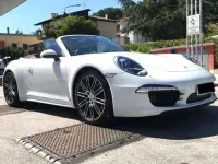 Usata Porsche 911 Carrera 4S Cabriolet 400 CV (294 kW) 2014 Bianco Cabrio