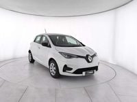 Usata Renault Zoe Life 50 kW (69 CV) 2022 Bianco ghiaccio Utilitaria