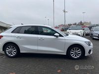 Usata Audi A3 Advanced 116 CV (85 kW) 2023 Bianco Berlina