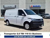 Usata VW Transporter 110 CV (80 kW) 2021 Bianco Furgone