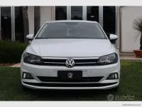 Usata VW Polo Comfortline 95 CV (69 kW) 2019 Bianco Utilitaria