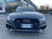 Usata Audi RS3 S-Line 400 CV (294 kW) 2018 Grigio Berlina