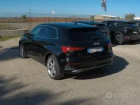 Usata Audi A3 Advanced 150 CV (110 kW) 2022 Nero Berlina