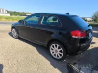 Usata Audi A3 Attraction 140 CV (102 kW) 2005 Nero Utilitaria