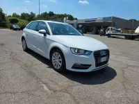 Usata Audi A3 Ambition 110 CV (80 kW) 2015 Bianco Berlina