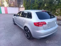 Usata Audi A3 Sportback 140 CV (102 kW) 2009 Grigio Utilitaria