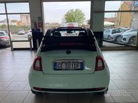 Usata Fiat 500C Pop 69 CV (50 kW) 2020 Verde Cabrio