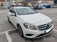 Usata Mercedes A180 109 CV (80 kW) 2015 Bianco Berlina