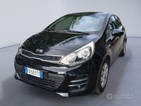 Usata Kia Rio Active 85 CV (62 kW) 2016 Nero Utilitaria
