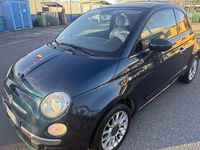 Usata Fiat 500C Lounge 69 CV (50 kW) 2013 Blu/azzurro Cabrio