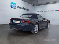 Usata Fiat 124 Spider Lusso 140 CV (102 kW) 2018 Nero Cabrio